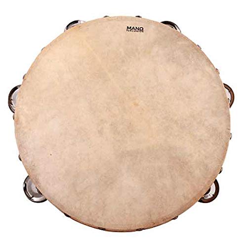 Akshar Tabla Mart Leathre Dafli Khanjari 9 Tambourine Musical Instruments Hand percussion