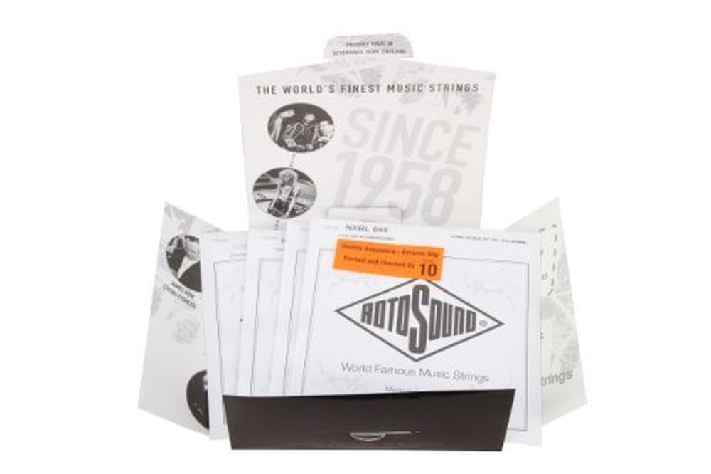 Rotosound NXB45 Nexus Coated Bass Guitar Strings (45 65 85 105)