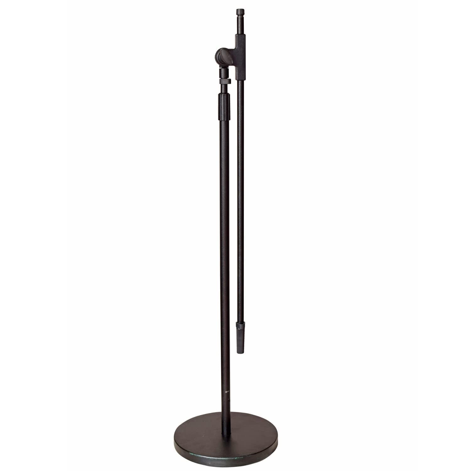 Kh Microphone Floor Stand, Adjustable Height Mic Stand 39.9-70 Inches, Heavy Duty Iron Construction With Compact Base, Stable & 