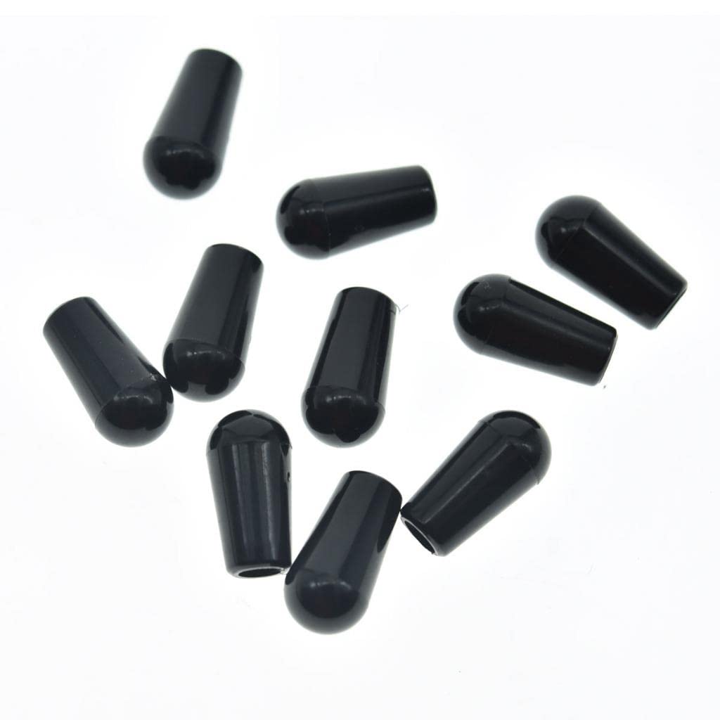 Kaish 10Pcs American Thread 3 Way Toggle Switch Tip Switch Cap Knob For Usa Les Paul Pickup Selector Switch/Switchcraft Switch B