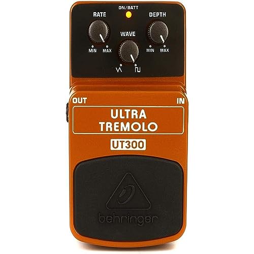 Behringer Ultra Tremolo Ut300 Classic Tremolo Effects Pedal