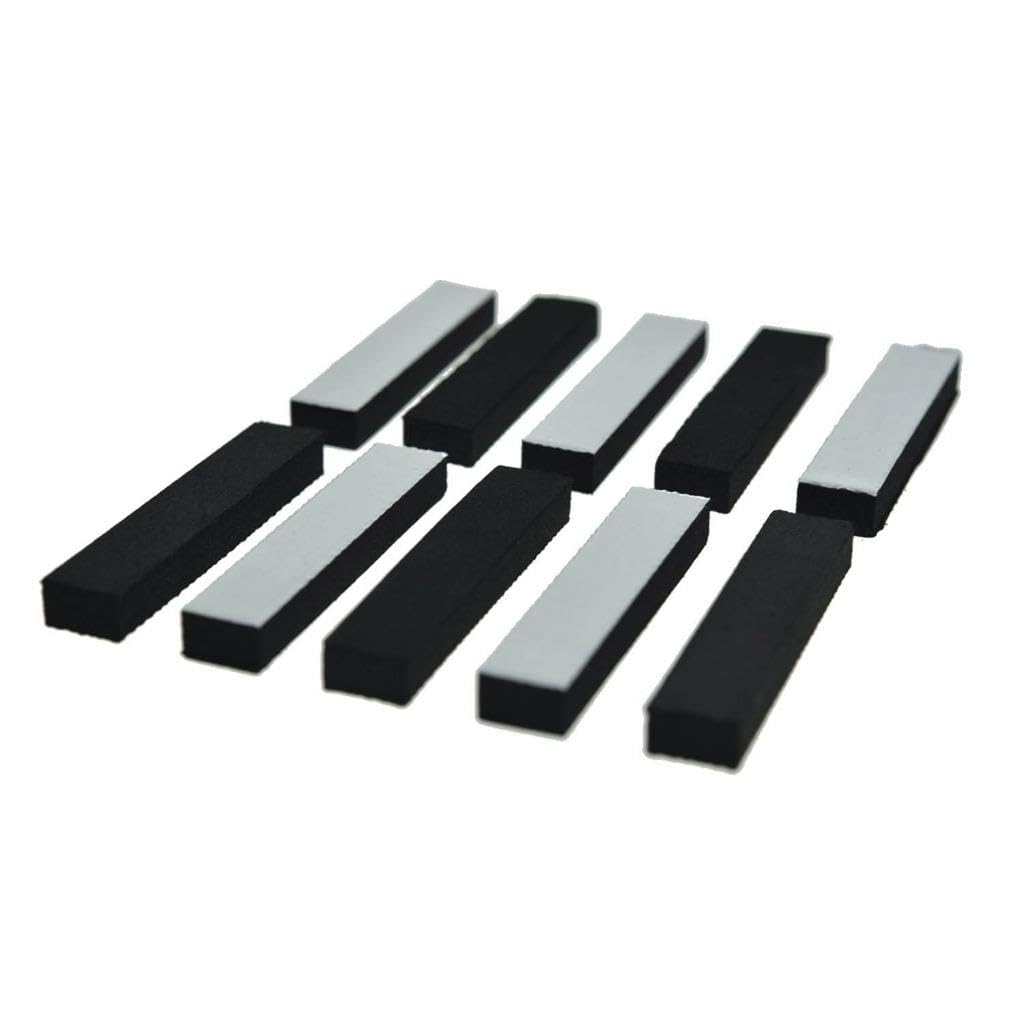 Dopro 10pcs 60x12x7mm Guitar Bass Pickup Spring Foam Cushions Pickup Height Foam for Strat/Tele Pickups