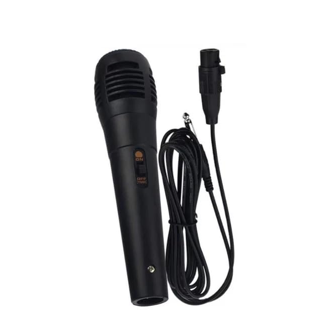 Bleaws Karaoke Microphone, Dynamic Vocal Microphone For Speaker, Wired Handheld Mic With On/Off Switch And14.8Ft Detachable Cabl