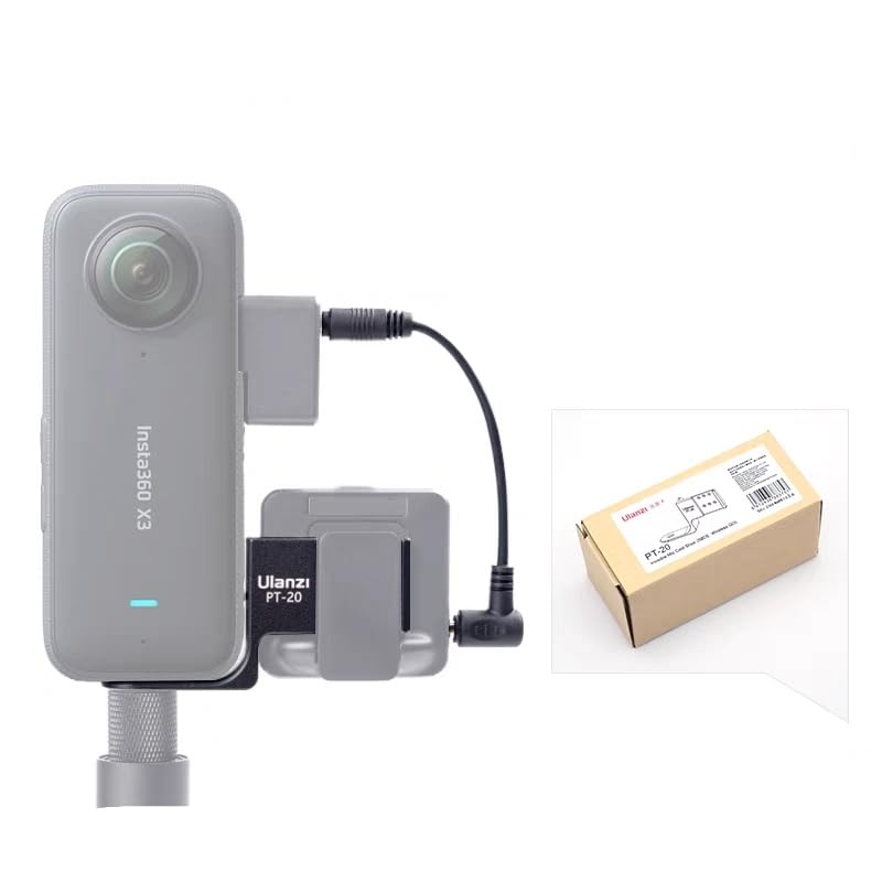 New For Insta360 X3 / ONE X2 X4 Invisible Mic Cold Shoe for RODE Wireless GO Microphone Holder Ulanzi PT-20