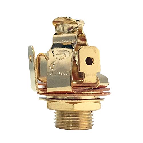 Pure Tone Multi Contact Stereo 1/4'' Output Jack, Gold