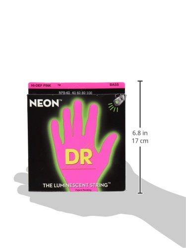 DR Strings HI-DEF NEON Bass Guitar Strings (NPB-40)