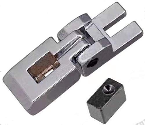 Set of 6 Double Locking Systyem Locked Saddles for Floyd Rose Guitar Tremolo Bridge(Chrome)