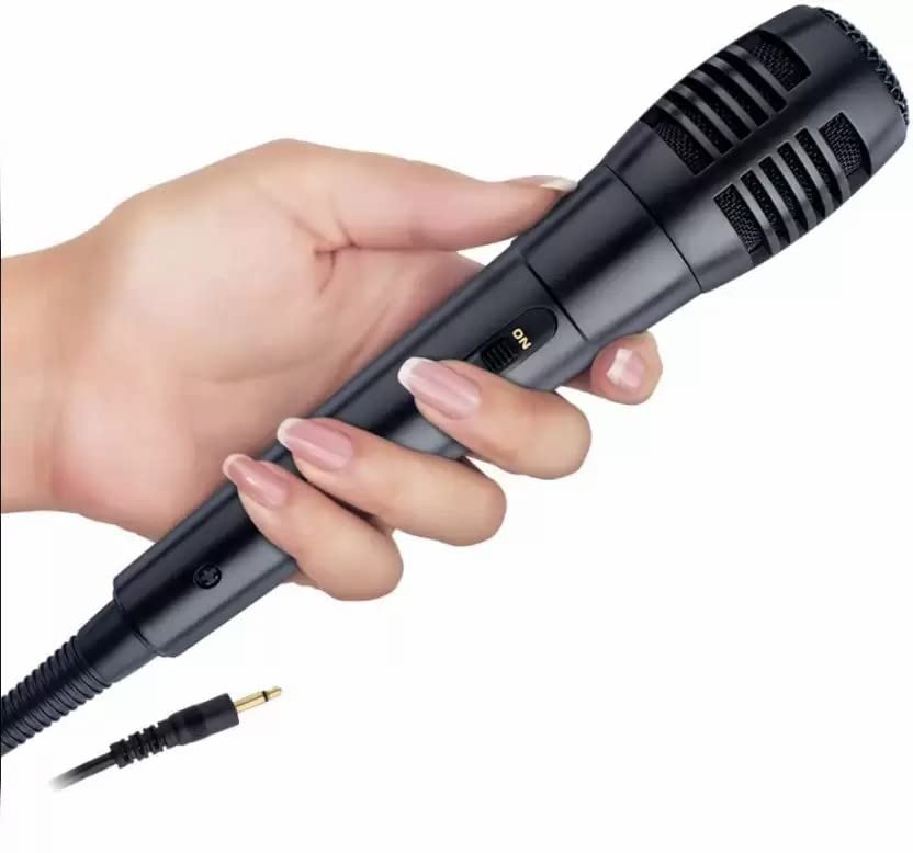 Hexagear Dynamic Karaoke Cardioid Mic For Karaoke Singing/Speech/Stage/Performance Microphone