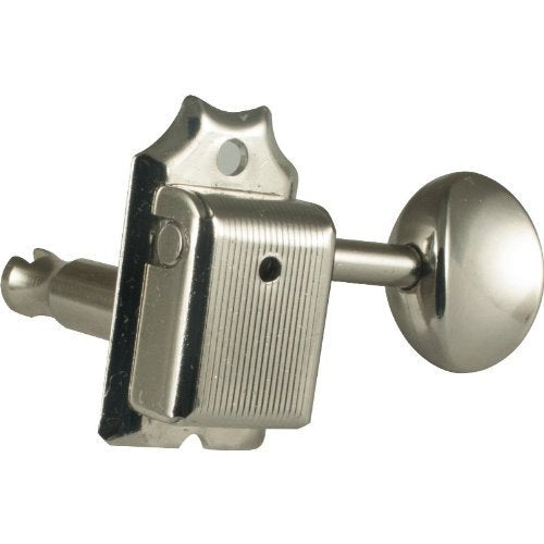 Gotoh Vintage Oval Knob Tuners Nickel (6-In-A-Line)