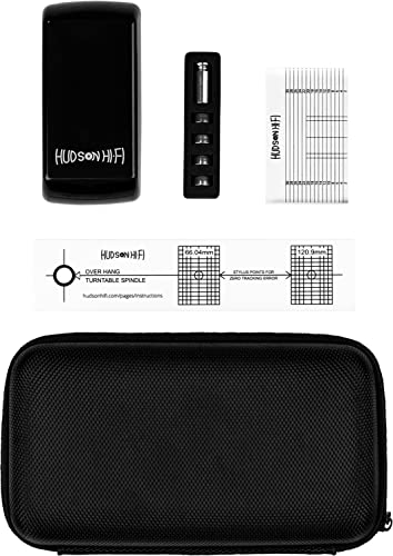 Turntable Cartridge Alignment 3-Pc Kit W/Premium Pe Case-Vertical Tracking Angle Block For Dj Turntable & Phono Cartridge,Turnta