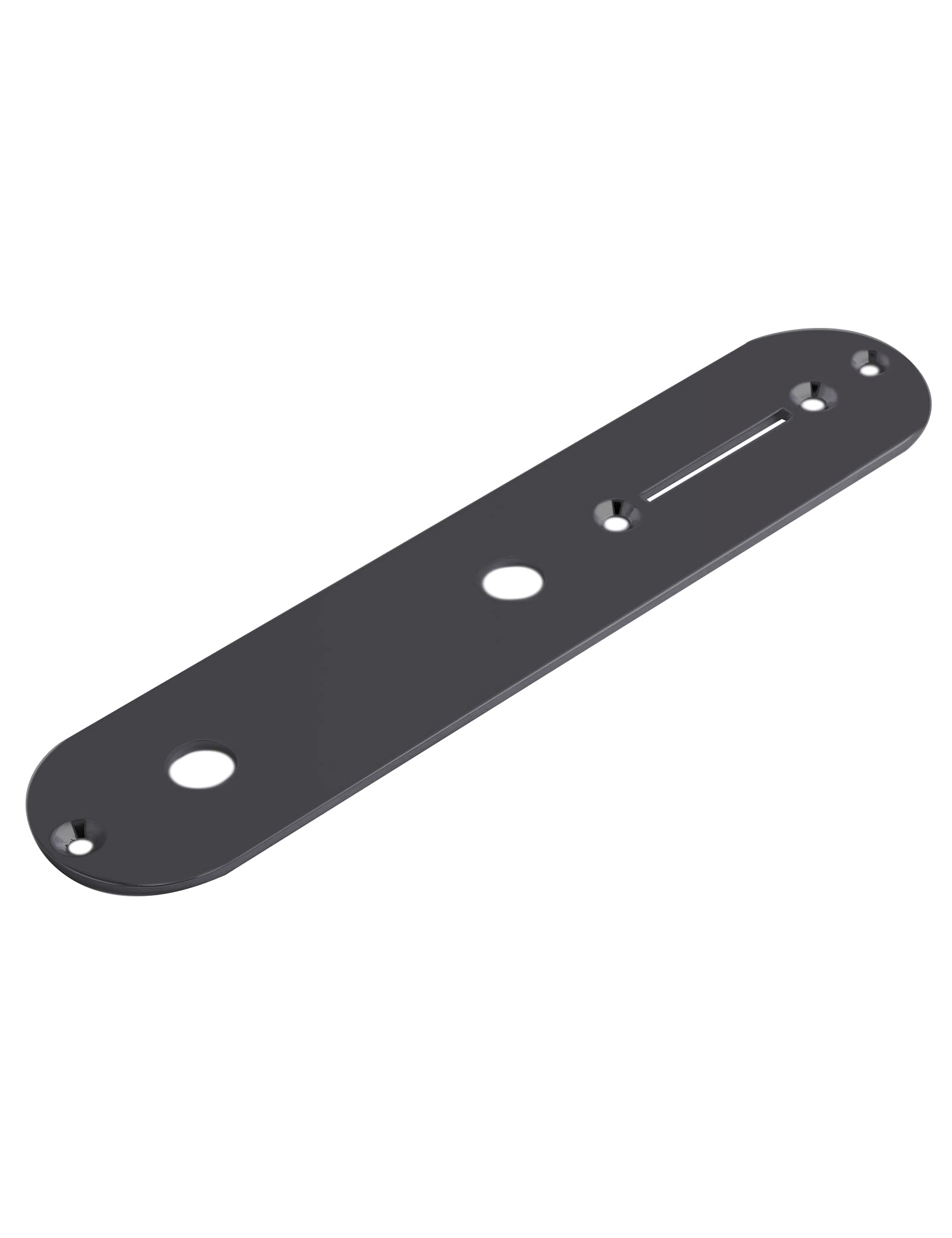 Rubatone Guitar Control Plate for Fender Tele Telecaster Squier Style Electric Guitar Metal 34.2mm Width Black.