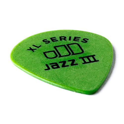 Jim Dunlop Tortex Jazz III XL .88mm Green Guitar Picks - 72 Pack