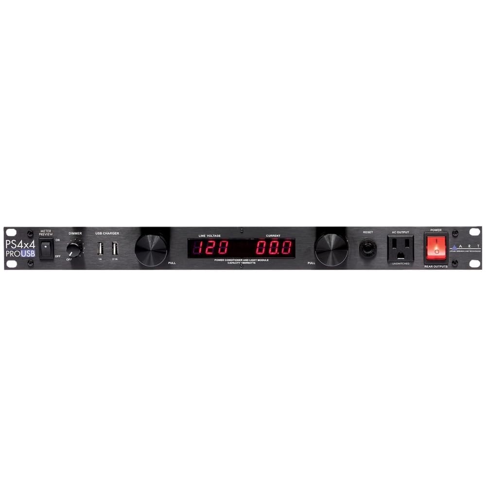 ART PS4x4PROUSB Dual Metered Power Distribution System