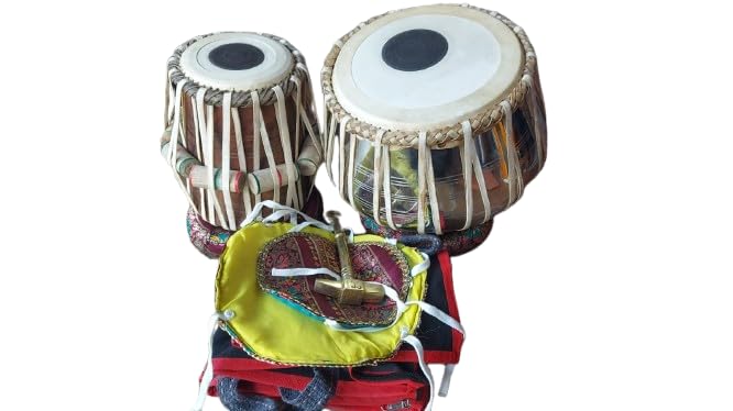 Tabla Jodi Drum Set, Traditional Indian Percussion Instrument, For Classical, Devotional And Popular Indian Music