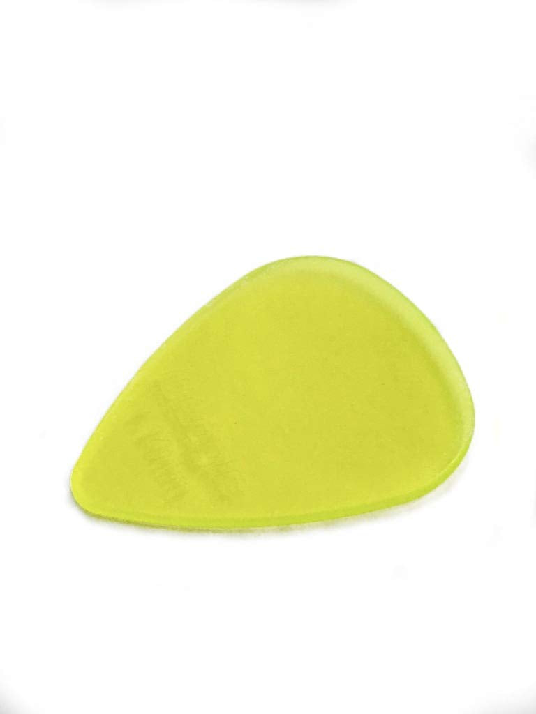 Wedgie WCPP114 1.14mm Wedgie Clear Pick 12 Pack, Yellow