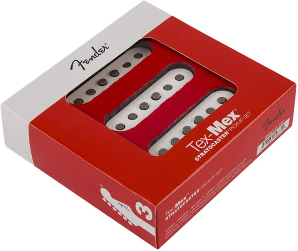 Fender Tex-Mex Stratocaster Pickups Bundle with Picks