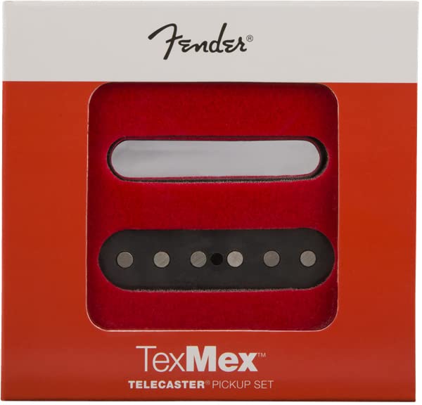 Fender Tex-Mex Telecaster Pickups Bundle with Instrument Cable