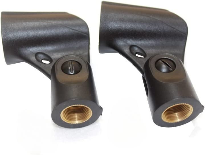 Kh Microphone Mic Clip Holder For Mic Stand (Pack Of 2) (Model-1)