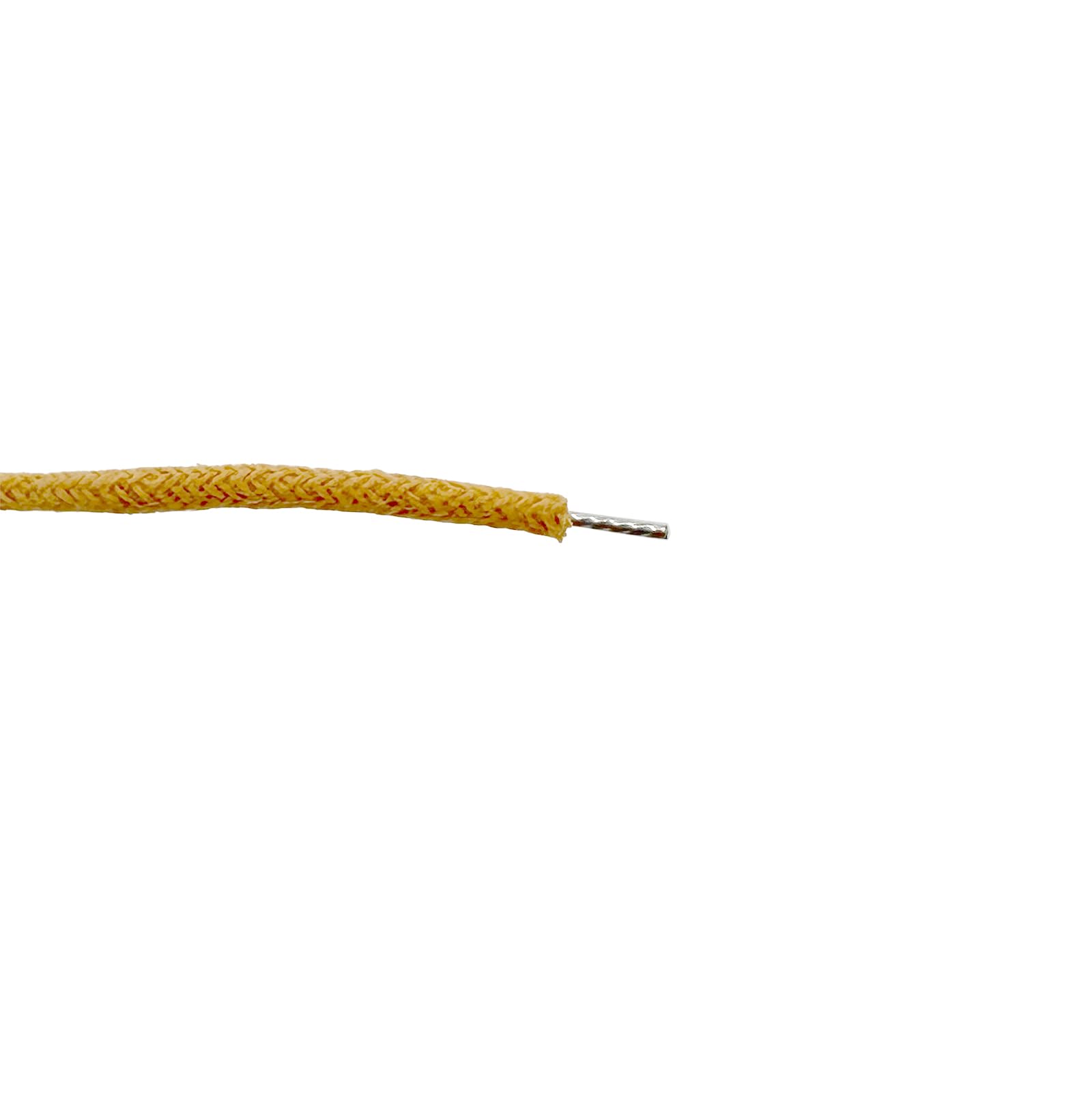 harpfeas Cloth-covered Waxed Vintage-style Pushback Guitar Wire -10 Feet (3.3-white/3.3-black/3.3-yellow) Pushback Wire for Elec