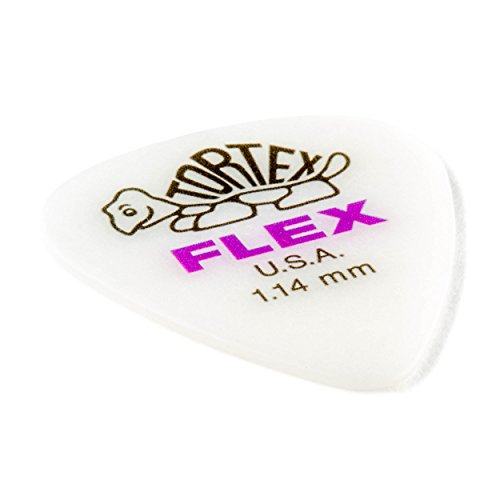 Jim Dunlop Tortex Flex Standard 1.14mm Guitar Picks - 72 Pack