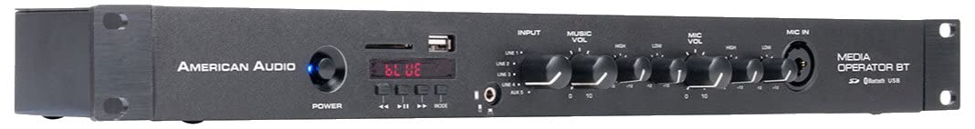 Adj Products Media Operator Bt Mp3, Bluetooth, Sd Card