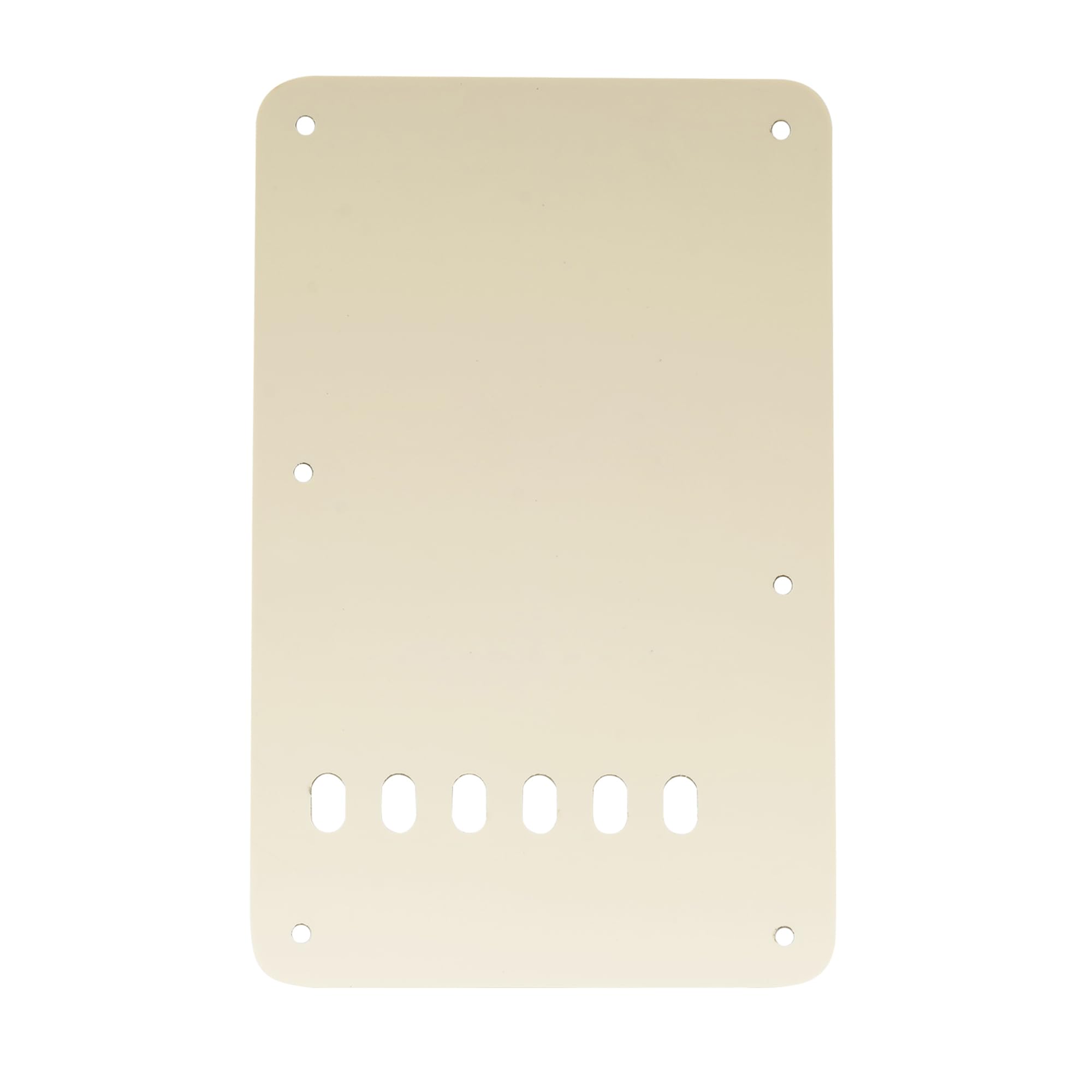 Musiclily Pickguard Strat Back Plate Tremolo Cavity Cover Vintage Style Backplate for Fender US/Mexico Made Standard Stratocaste