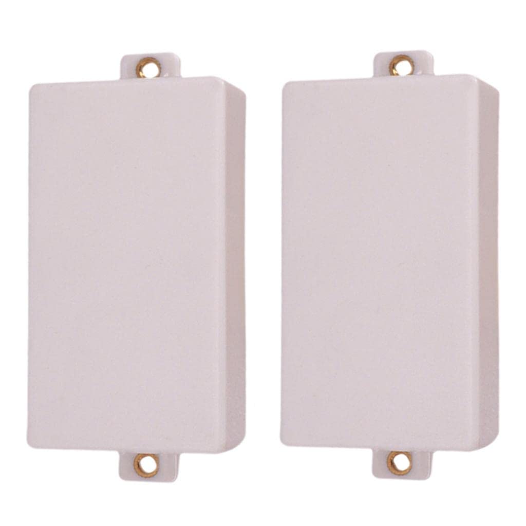 Club BollywoodNo Hole Closed Electric Guitar Pickup Humbucker Covers Double White|Musical Instruments & Gear | Guitars & Basses 