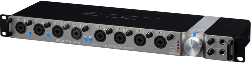 Zoom Uac-8 Usb 3.0 Superspeed Audio Interface For Mac And Pc