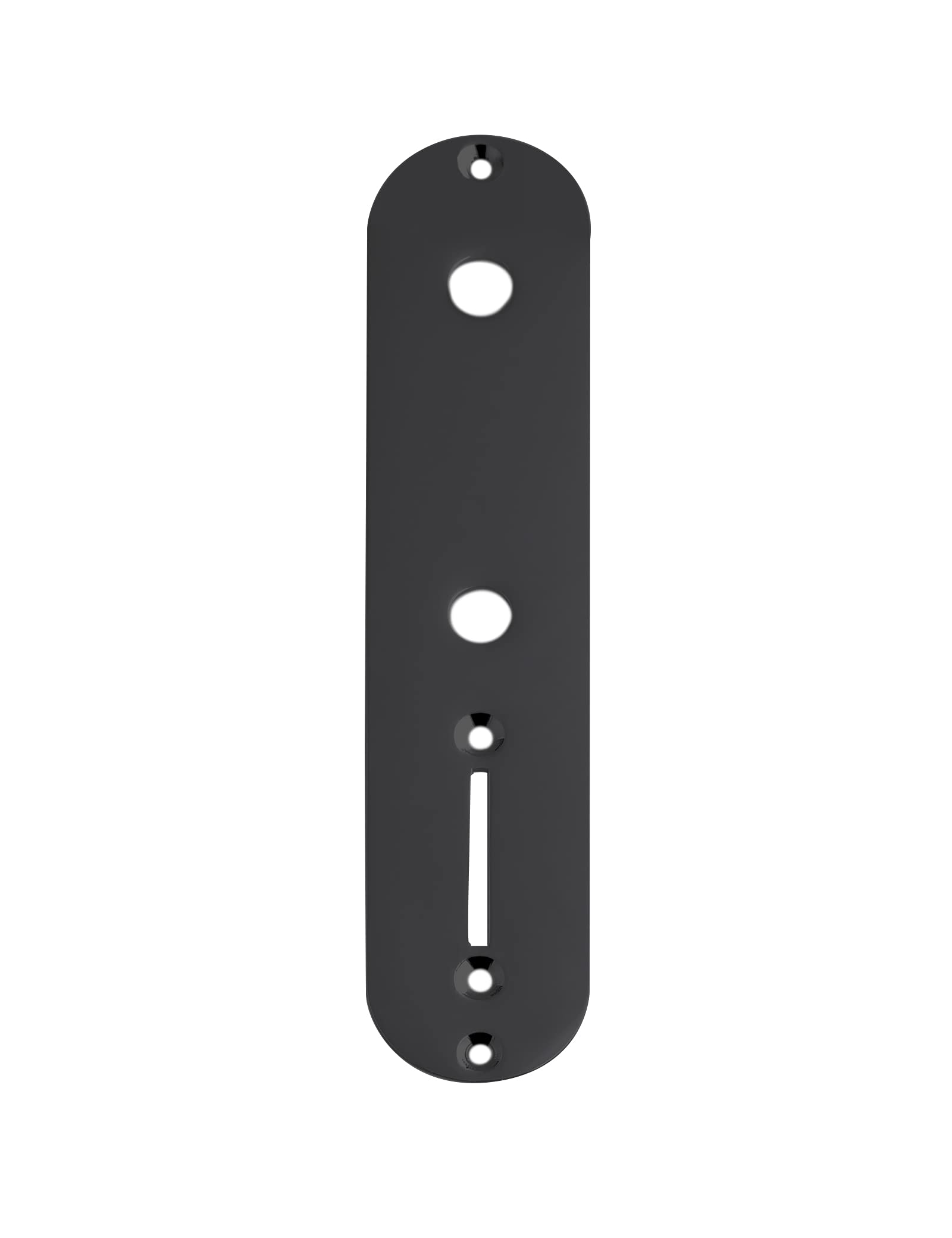 Rubatone Guitar Control Plate for Fender Tele Telecaster Squier Style Electric Guitar Metal 34.2mm Width Black.
