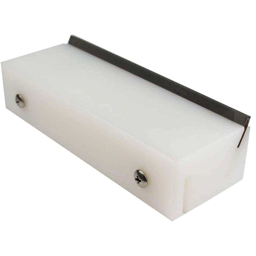 Tzong Fret Beveling File - Fret End Bevel-Flush Files Angle Tool (36 And 90 Degrees) - Low Friction Fret Leveler 5.9'' X 1.5''