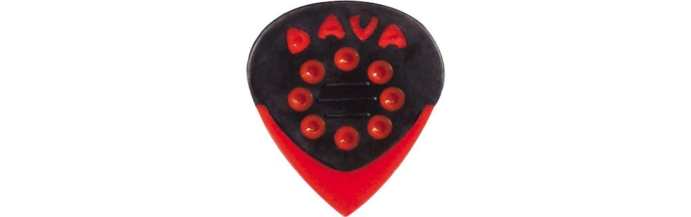 Dava Jazz Grips Pick 6-Pack 9024 Red