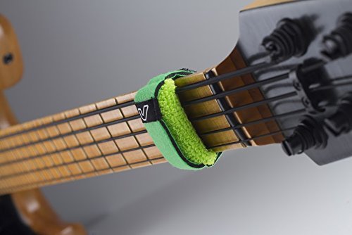 Gruv Gear FretWraps HD 3-Pack ''Leaf'' Guitar String Muters, Green, Small