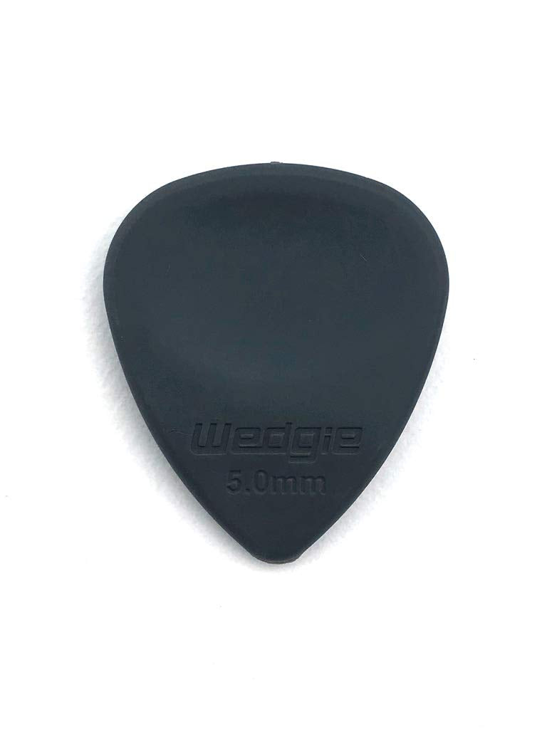 Wedgie Wrpp50H Rubber Guitar Picks 5.0Mm Hard, 3 Pack