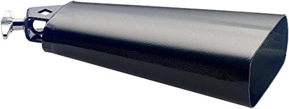 Stagg CB308BK 8.5 inch Cowbell, Black, 8.5