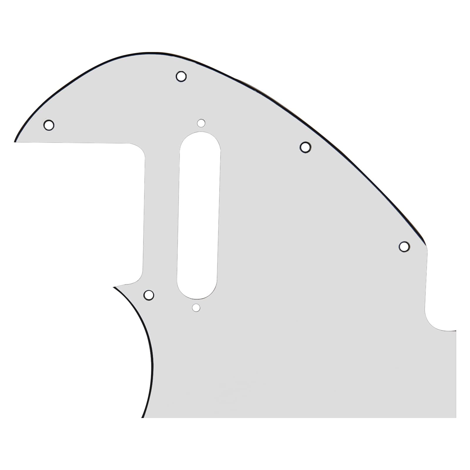 1Pcs Yootones Guitar Scratch Plate Thinline Tele Pickguard Compatible with 69 Telecaster Telecaster Thinline Re-issue Guitar Par