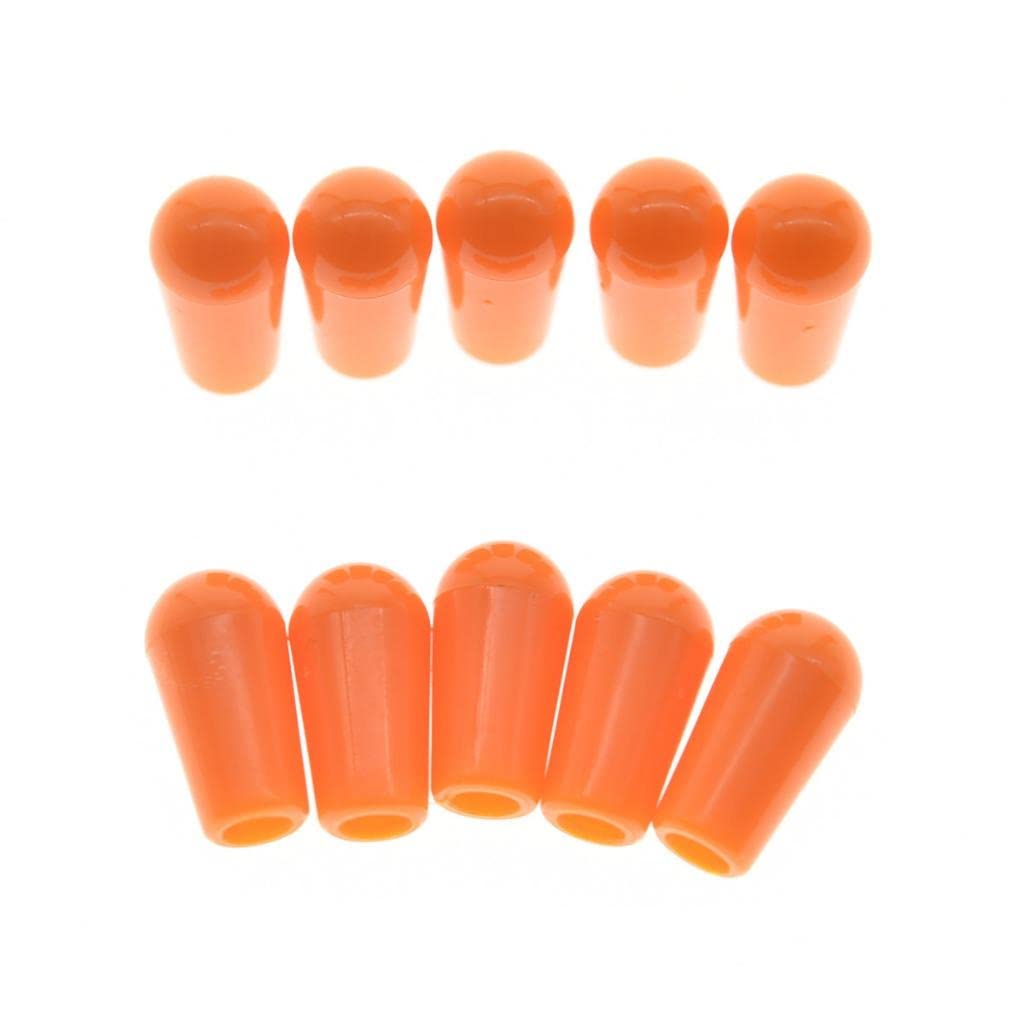 Dopro 10-Pack American #8-32 Thread 3 Way Toggle Switch Cap Switch Tip Knob For Usa Les Paul Pickup Selector Switch/Switchcraft