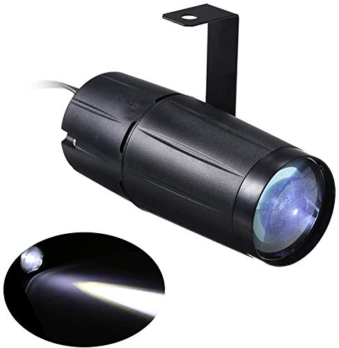 Lixada Pinspot Light 10W Led Spot Stage Lights Mini Beam Track Lighting Fixture For Family Party Home Decoration Bar Club Pub Dj