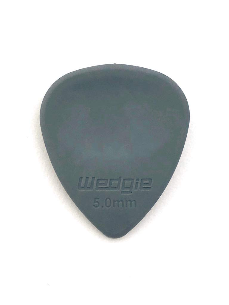 Wedgie WRPP50M 5.0mm Medium Wedgie Rubber Pick, 3 Pack