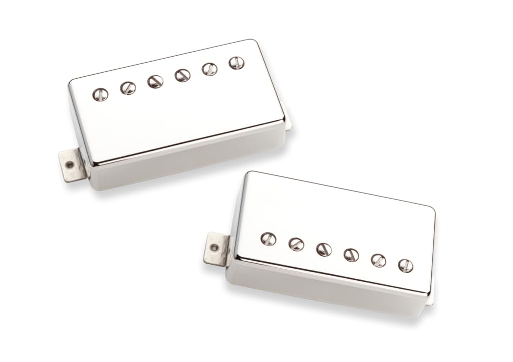 Seymour Duncan Seth Lover Nickel Humbucker Set - Electric Guitar P.A.F. Pickups, Perfect For Jazz, Blues, And Classic Rock