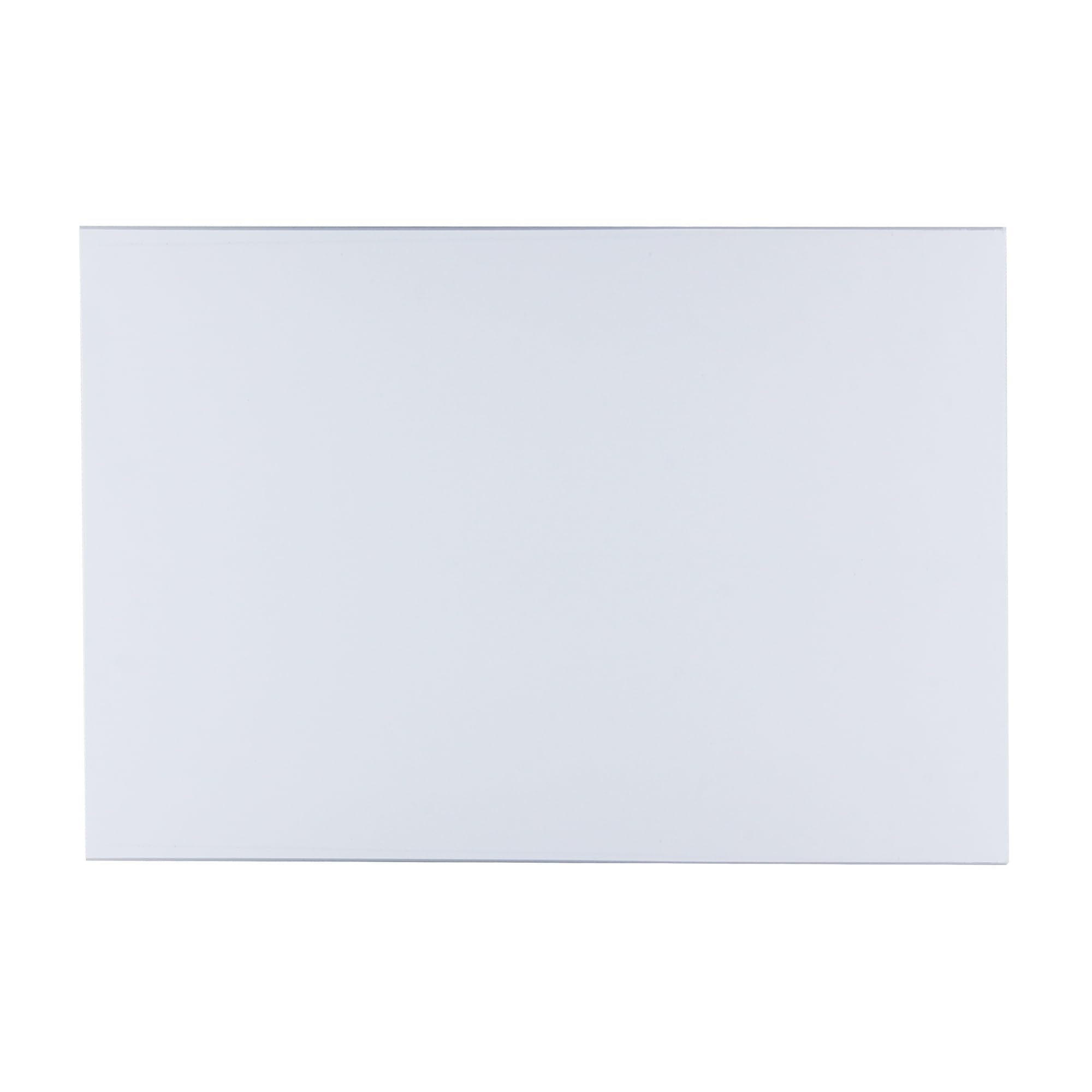 FLEOR 11.4 x 17 Inch Blank Guitar Bass Pickguard Sheet DIY Guitar Pickguard Backplate Scratch Plate Material,1Ply White