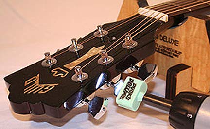 Ducks Deluxe Twin Power String Winder for Guitars & Basses - ABS Plastic - Fits 1/4 '' Hex Screwdriver