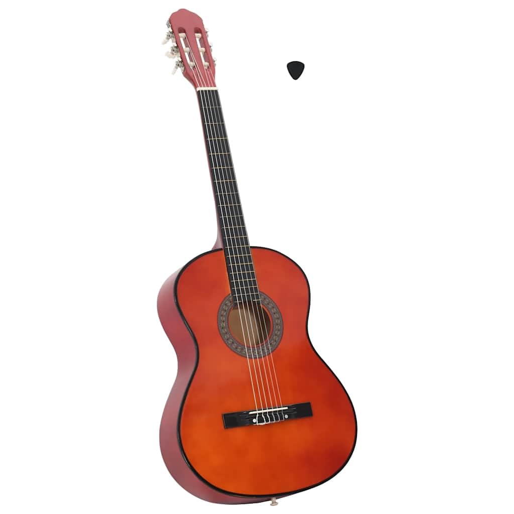 vidaXL Guitar, Classical Guitar for Adults Students Kids Girls Boys Teens Youth Guitarra, Acoustic Guitar for Beginner, Dark Bro