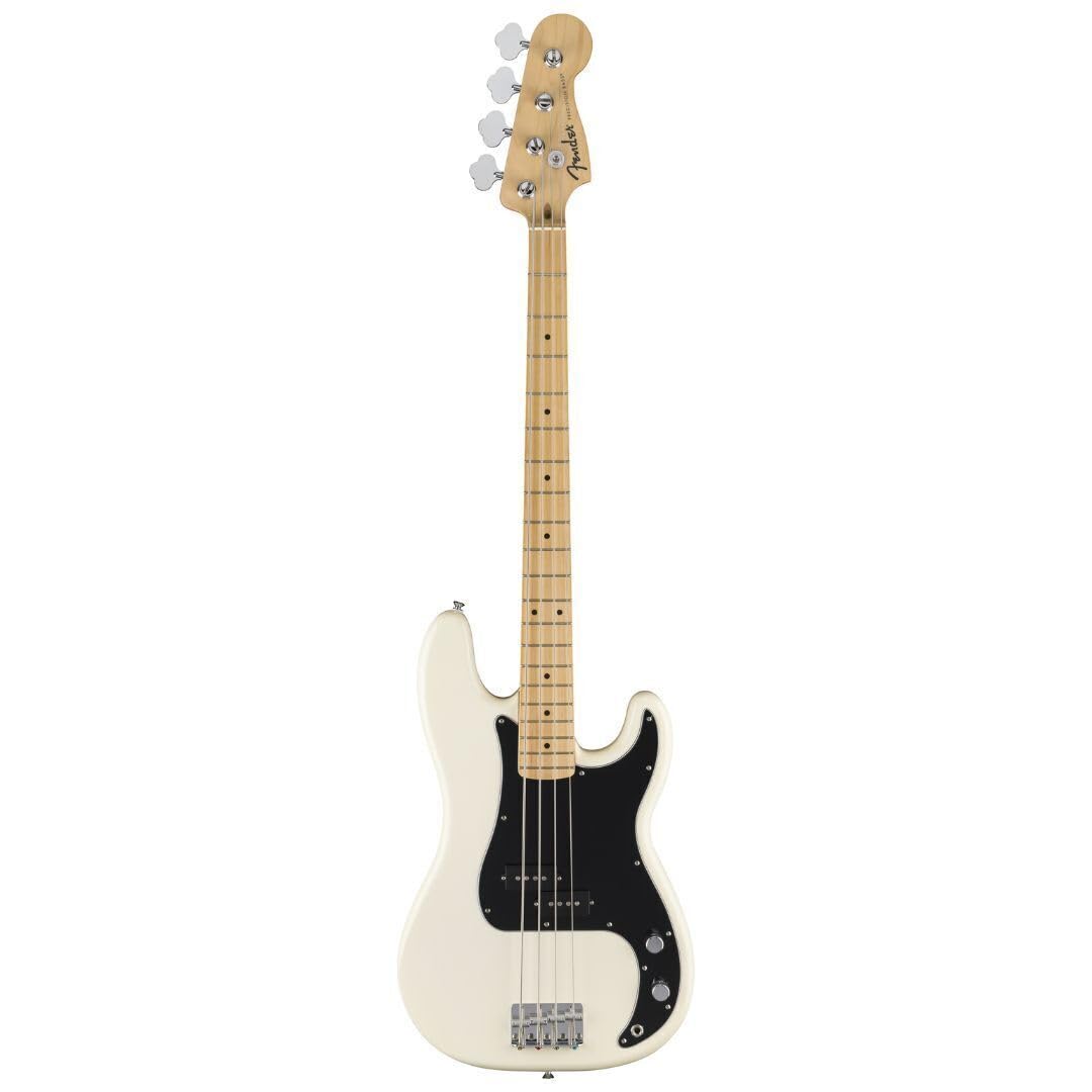 Fender Standard Precision Bass - Olympic White, Maple Fingerboard