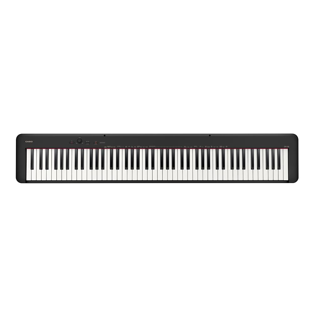 Casio Cdp-S160Bk (Kp79) Digital Piano With 88 Hammer Action Keys, Midi Support And Headphone Jack