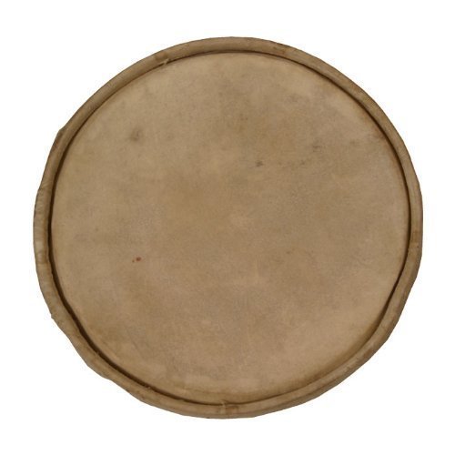 Musical Dholak Goatskin Unloaded Head, 8.5 Inches- Multi Color