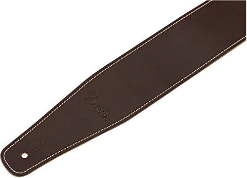 Fender Broken-In Leather Guitar Strap, 2.5in, Brown