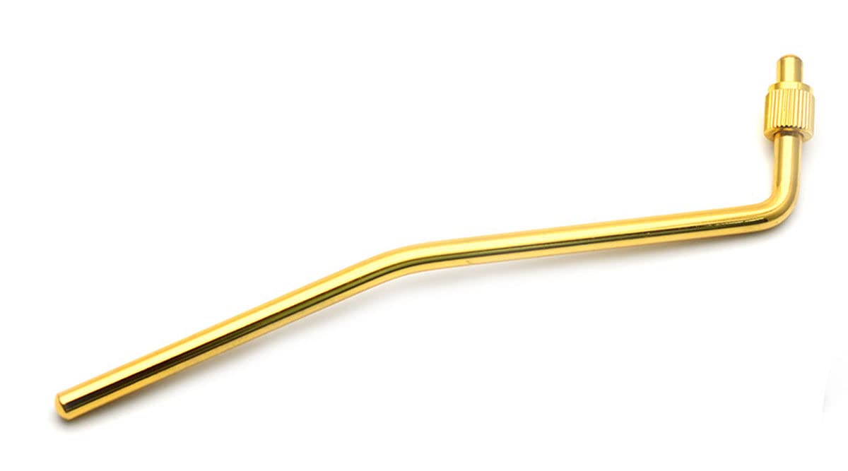 TUOREN 3Pcs 6mm Electric Guitar Tremolo Arm Whammy Bar Assembly for Double Tremolo Bridge System