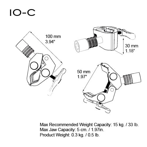 Triad-Orbit IO-C Clamp IO Quick-Change Base