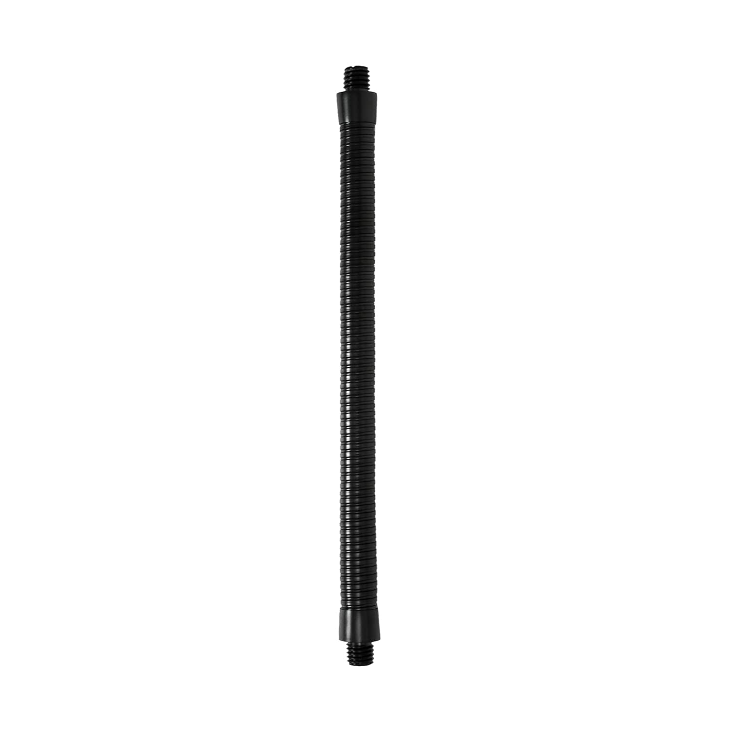 Gooseneck Microphone Arm With 3/8Male ,Flexible Gooseneck Mic Stand16Inch ,Heavy Duty Holding Black 1Pack