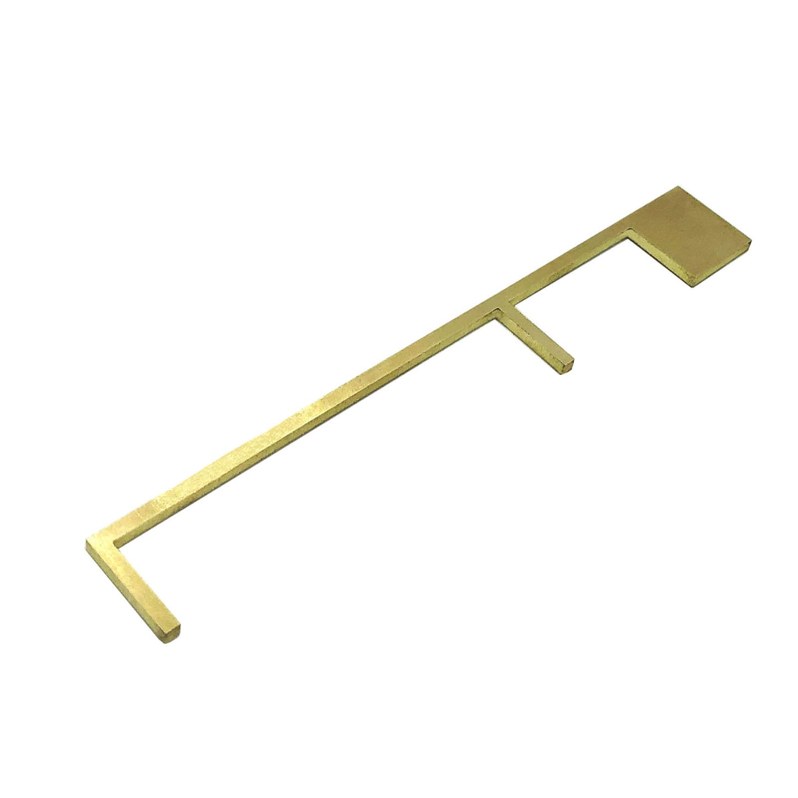 TUOREN Piano Regulating Gauge Tool for Grand Piano Measurement Adjustment Hammer Blow Line 45mm, Piano Repair Tuning Tool